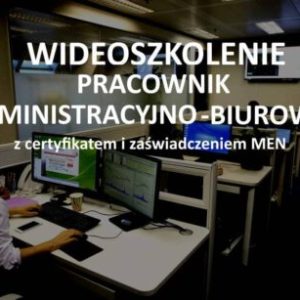 szkolenie online pracownik administracyjno-biurowy